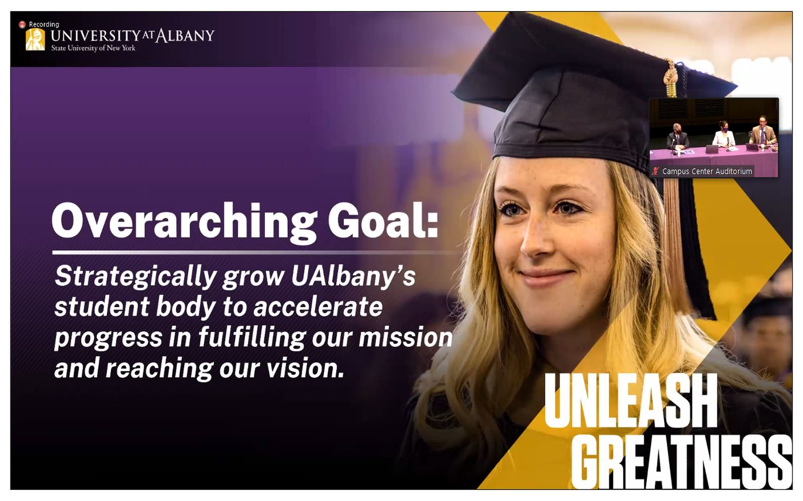 UAlbany Forecasts Encouraging Enrollment Trends for Fall 2021